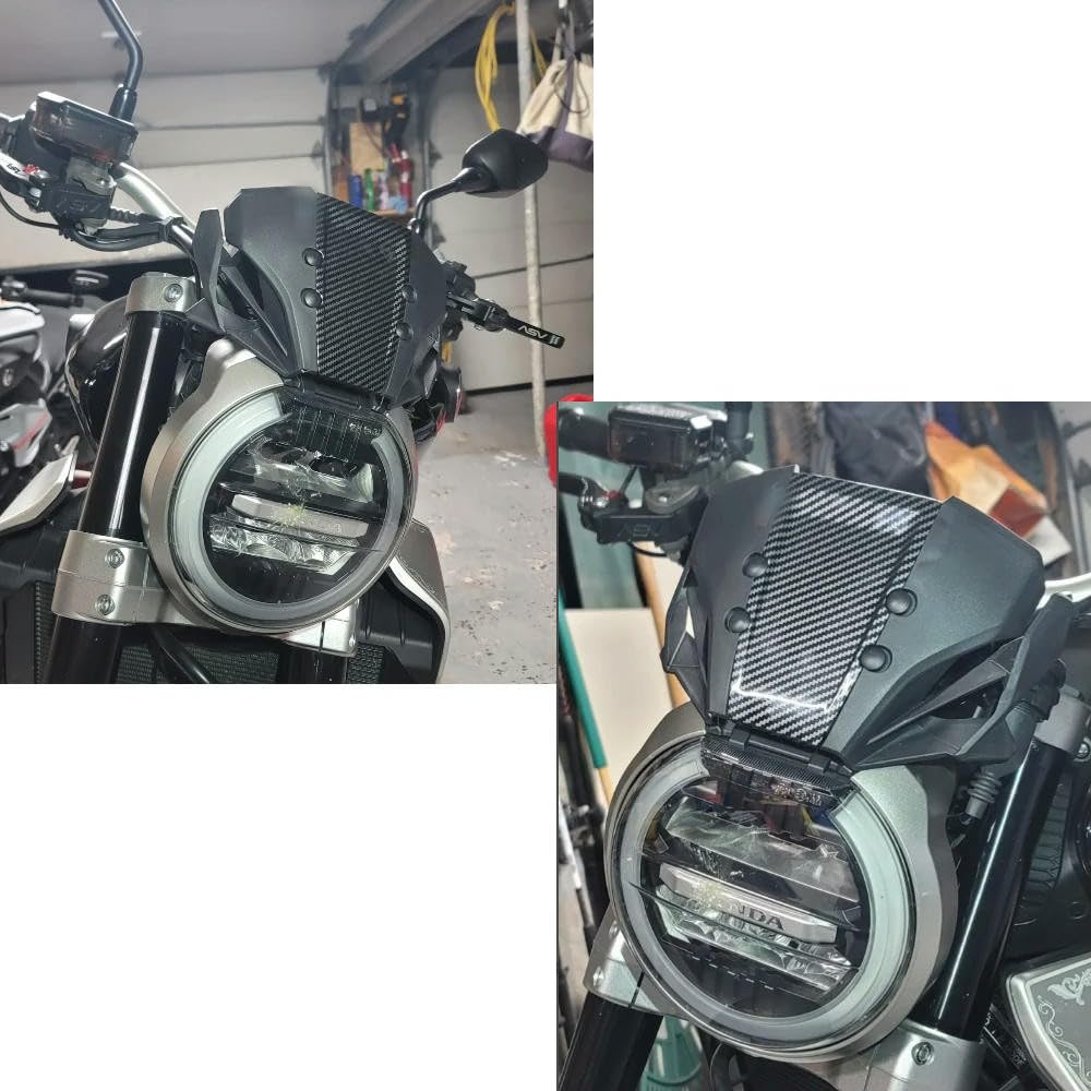 Parabrezza Moto per Honda CB650R 2019-2023 per Honda CB1000R 2018-2020 Accessori per Parabrezza