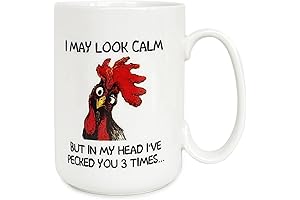 Calm Looking Rooster Coffee Mug
