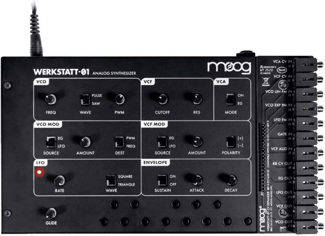 Moog Werkstatt-01 Analog Synthesizer Kit with CV Angola | Ubuy