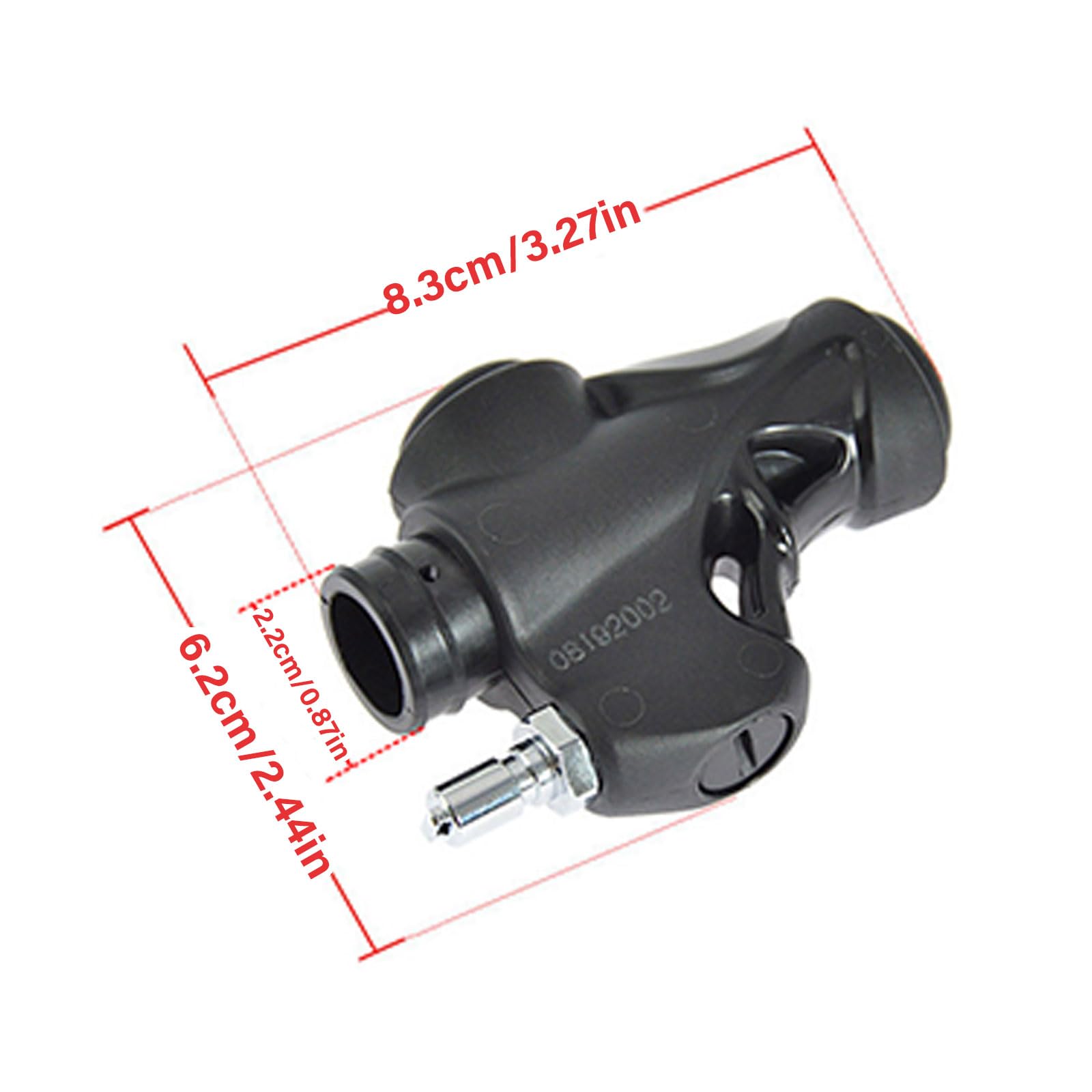 Veste de plongée 3/4" Inflateur de courant standard