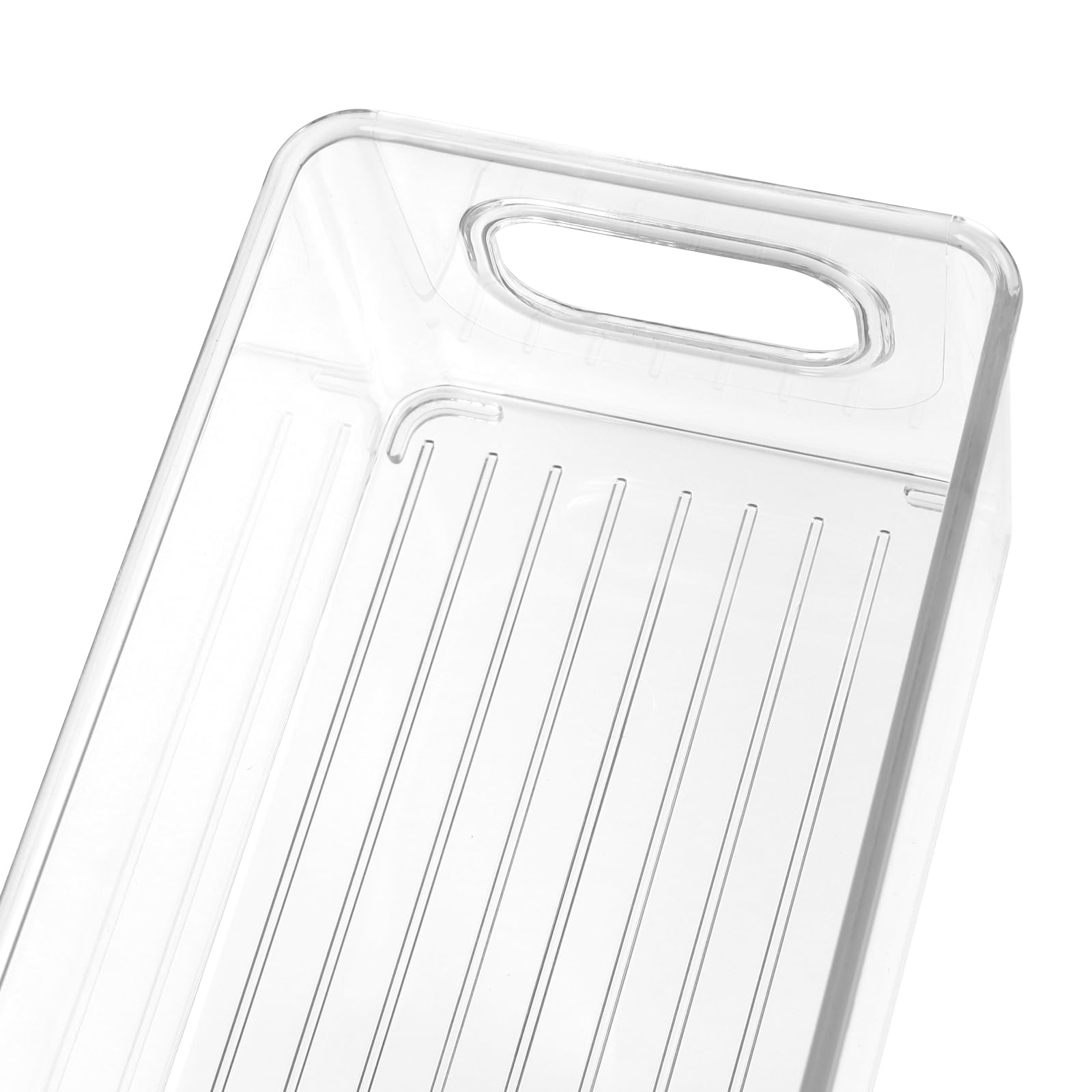 SINJEUN 8 organizer per frigorifero, contenitori con manici, contenitori trasparenti per alimenti, per cucina, frigorifero, credenza