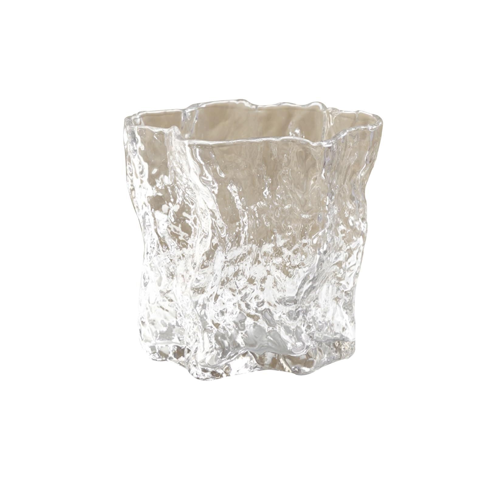 Vasi per fiori Decorazione semplice in vaso di vetro trasparente for ornamenti floreali for la festa compleanno Centrotavola(Clear a)