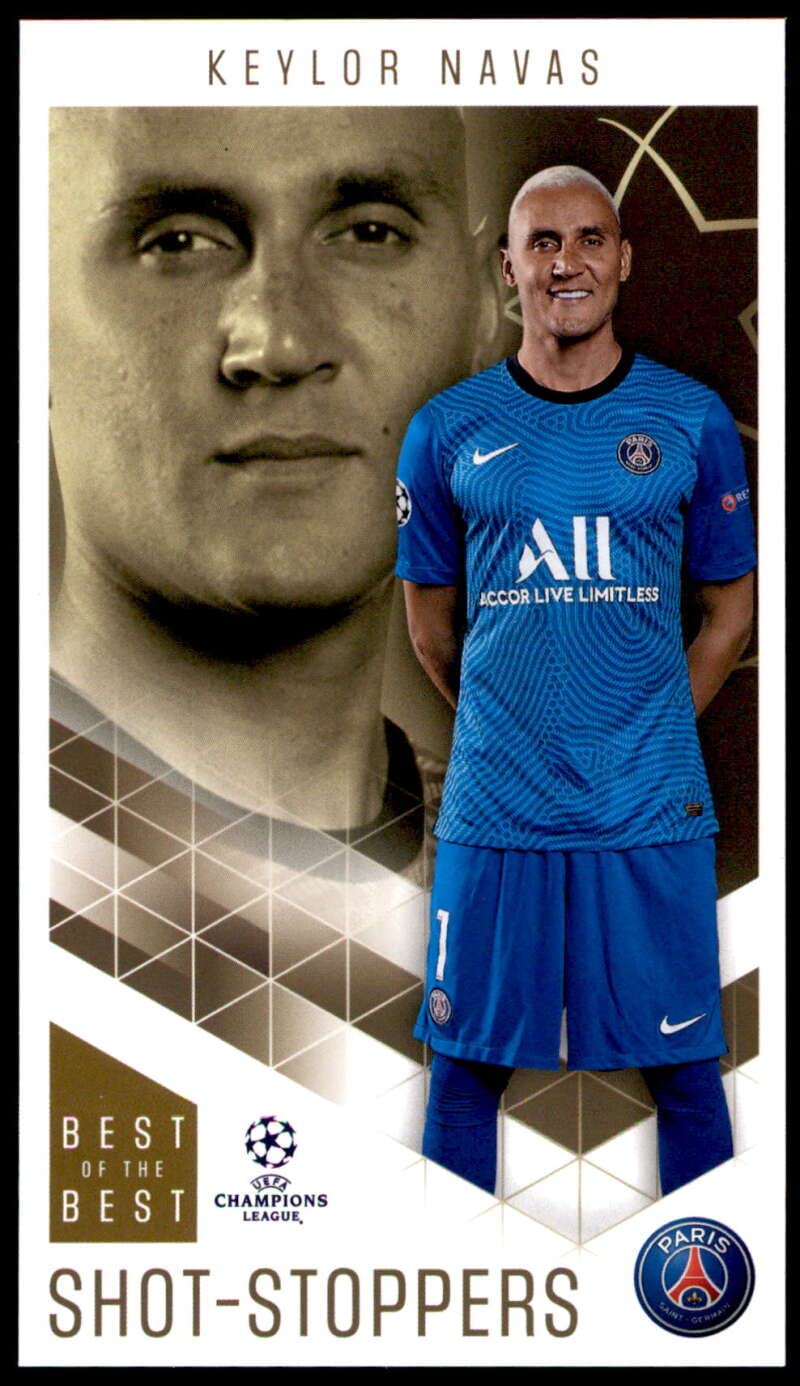 Soccer Pro 2020-21 Topps Best of the Best #10 Keylor Navas