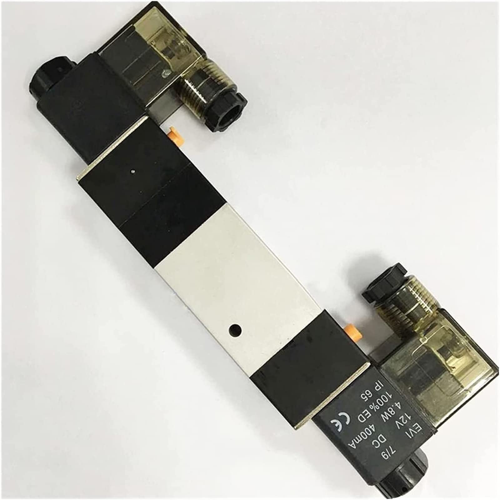 Électrovanne pneumatique 4V230C 08 24VDC 5/3 voies avec double bobine 1/4 pouce