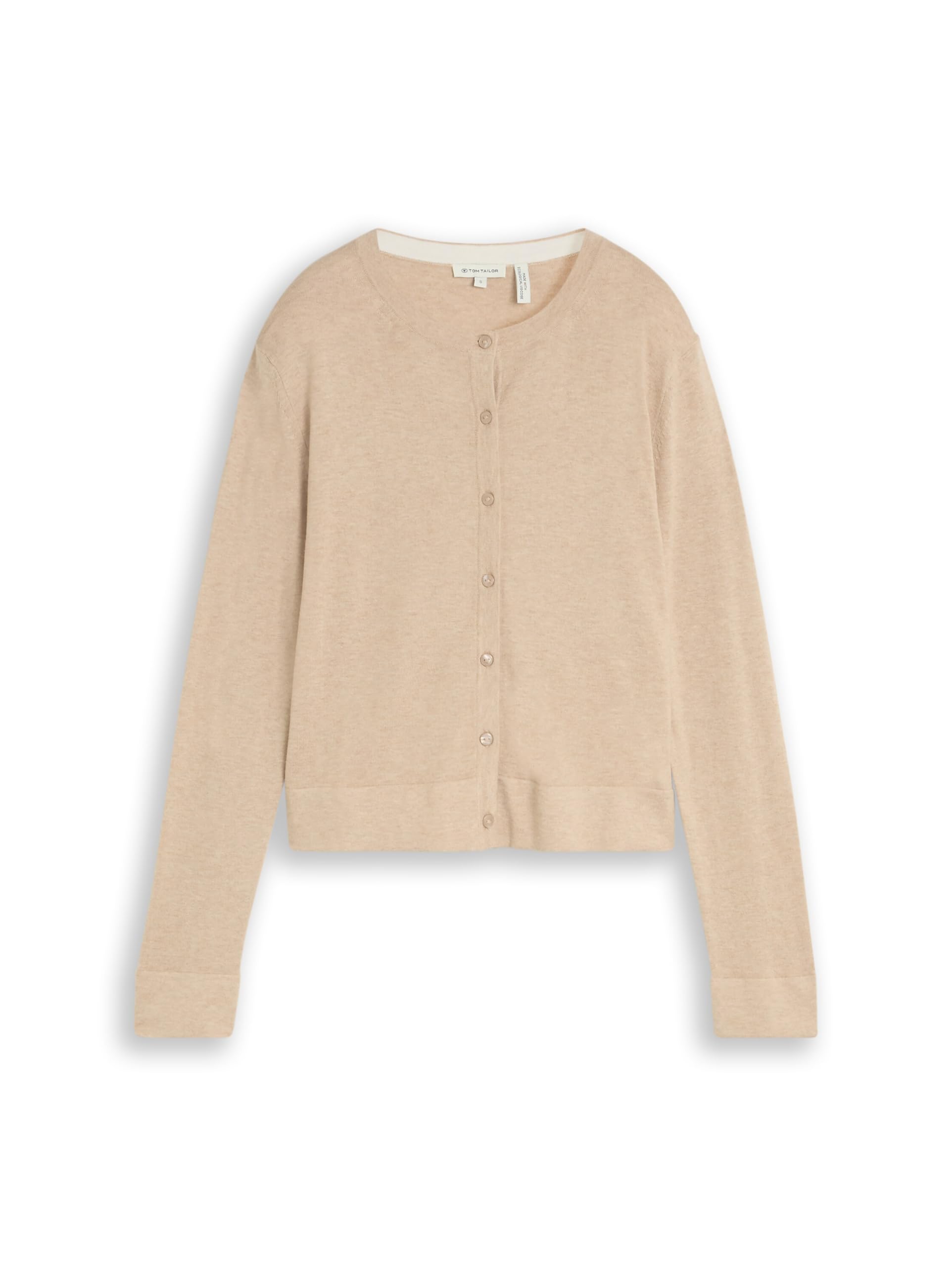 Tom Tailor Damen 1051361 Cardigan mit Seidenanteil (1er Pack)