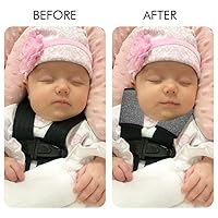 Vista 3 de Accmor Fundas de correa de asiento de automóvil para bebés y niños, fundas de correa de asiento de automóvil, almohadillas de hombro, fundas