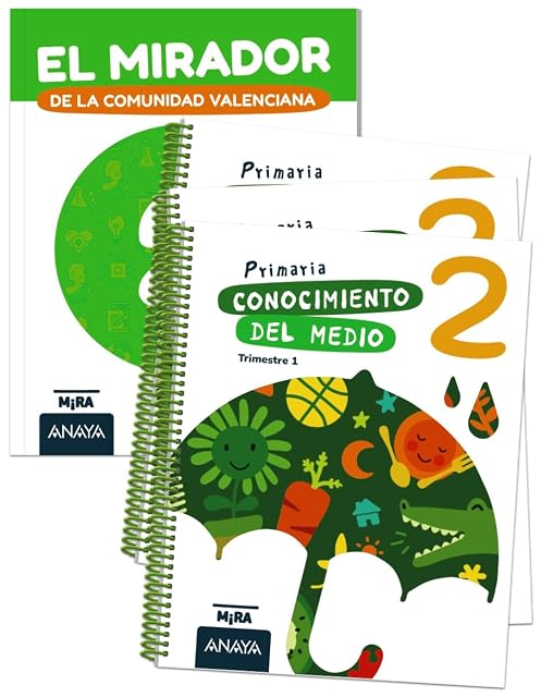 Portada de CONOCIMIENTO DEL MEDIO 2 + EL MIRADOR DE