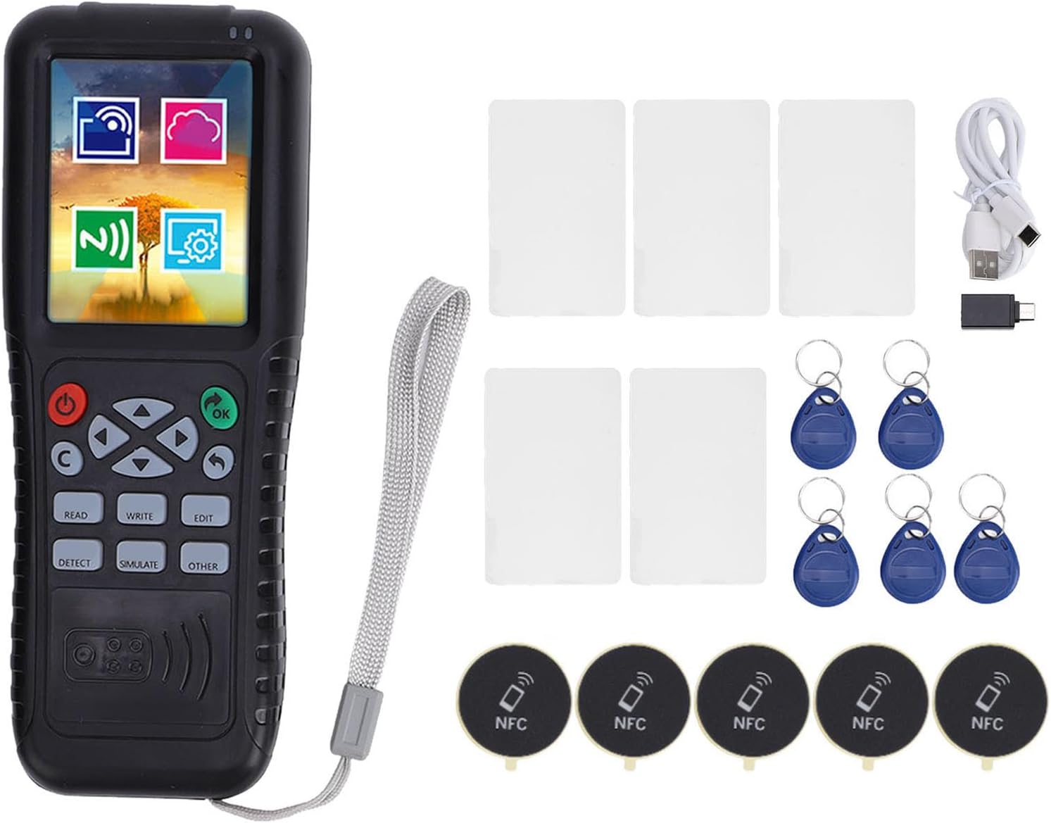 NFC カードリーダーライター、X100 NFC スマートカードコピー機