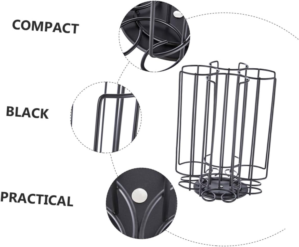 1pc Coffee Capsule Rack Rotating Storage Stand for -saving Organizer for Use