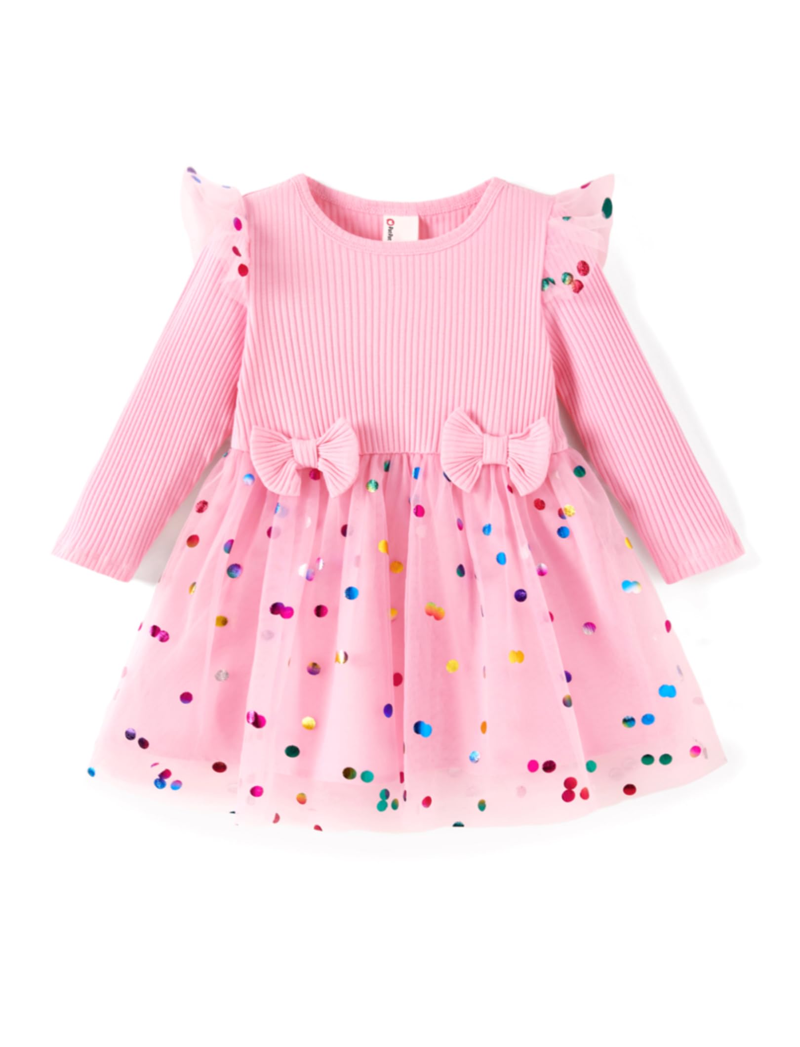 Baby Girl Dress Christmas Winter Toddler Birthday Party Tulle Long Sleeve Tutu Dresses 3-24 Months Clothes