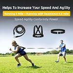Resistance Explosive Training Rope Force Improve Power, Agility, Strength Track and Field Football Basketball Volleyball Multi-Directional Fitness Equipment