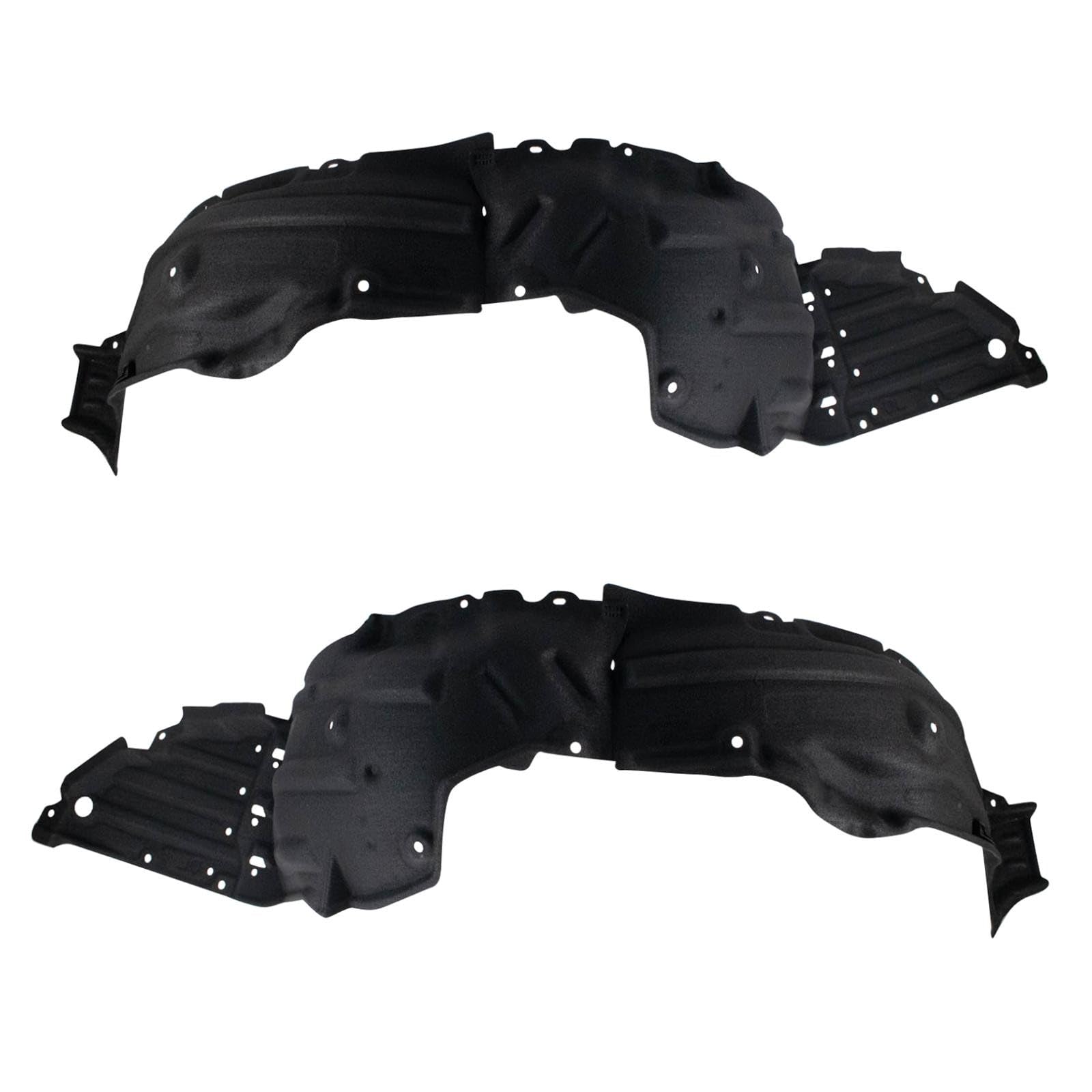 TRQ Front Inner Fender Liner Set Compatible with 2019-2023 Toyota Corolla TO1248243 TO1249243