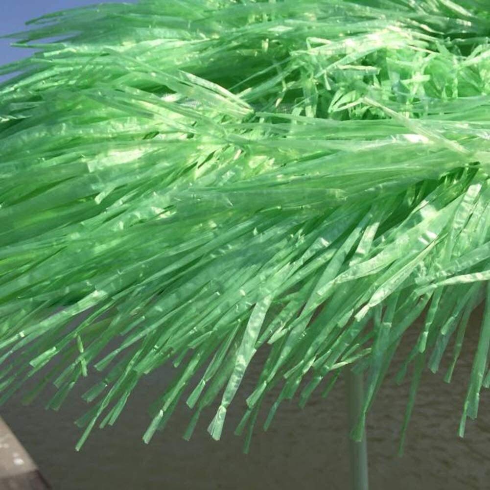 Sonnenschirme für den Garten, 1,4 m, Strand-Simulations-Strohschirm, Strohschirm für Garten und Terrasse mit 8 Fiberglas-Rippen, Sonnenschutz ohne Sockel,