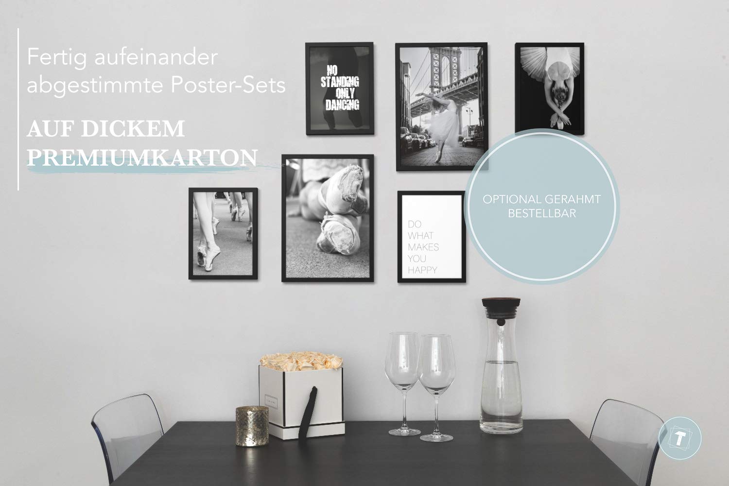 Papierschmiede® Mood Poster Set Stampe Da Parete « Era Glaciale