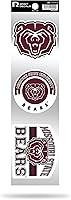 Vista 136 de NCAA - Juego de calcomanías retro Spirit de 3 piezas