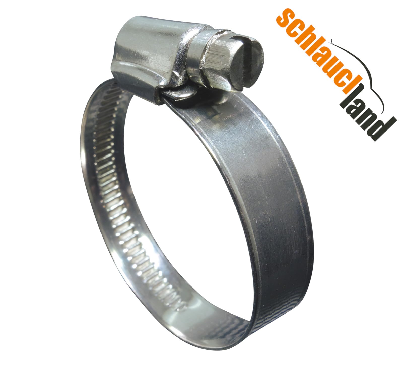 10 Stück SCHLAUCHSCHELLE EDELSTAHL-SCHELLE Ø 220-240mm DIN 3017 W4-QUALITÄT 100% Edelstahl INOX V2A 1.4301 | GRÖSSEN 12-260mm & 1/10/20/50/100er Pack | 12mm Schnecken-Gewinde Schlauch-Klemme TOP