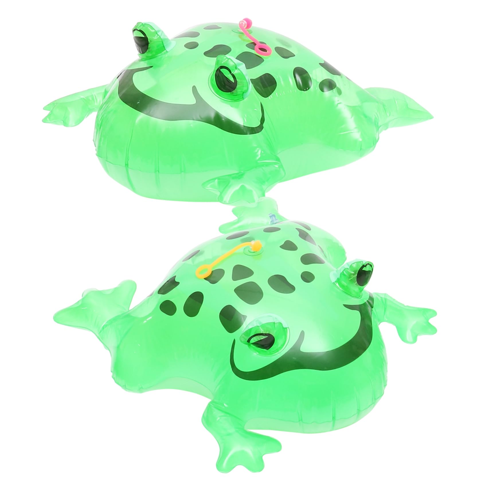 Amazon | VICASKY 膨らませるカエルのおもちゃとフラッシュ点滅