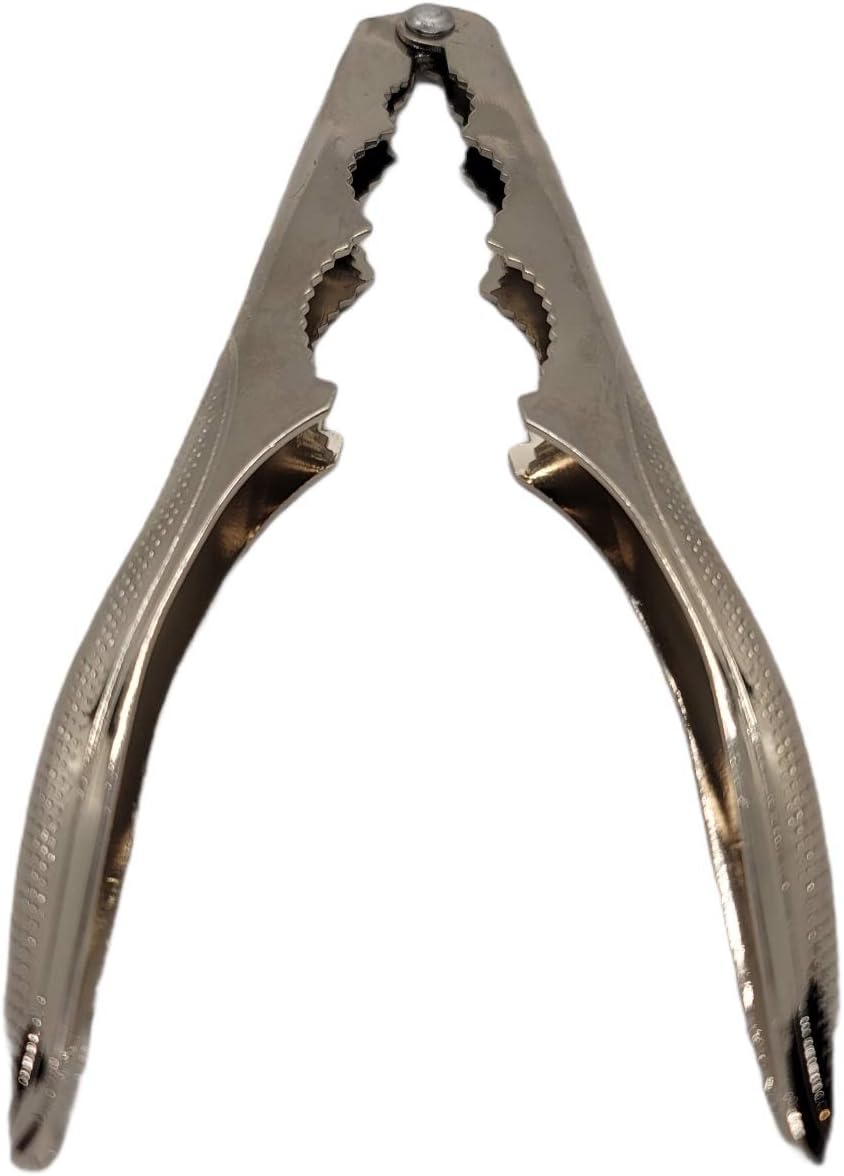 Handy Housewares Metal Nutcracker/Seafood Tool - Walnut Crab Lobster Shell Opener Nut Cracker Pliers (1)