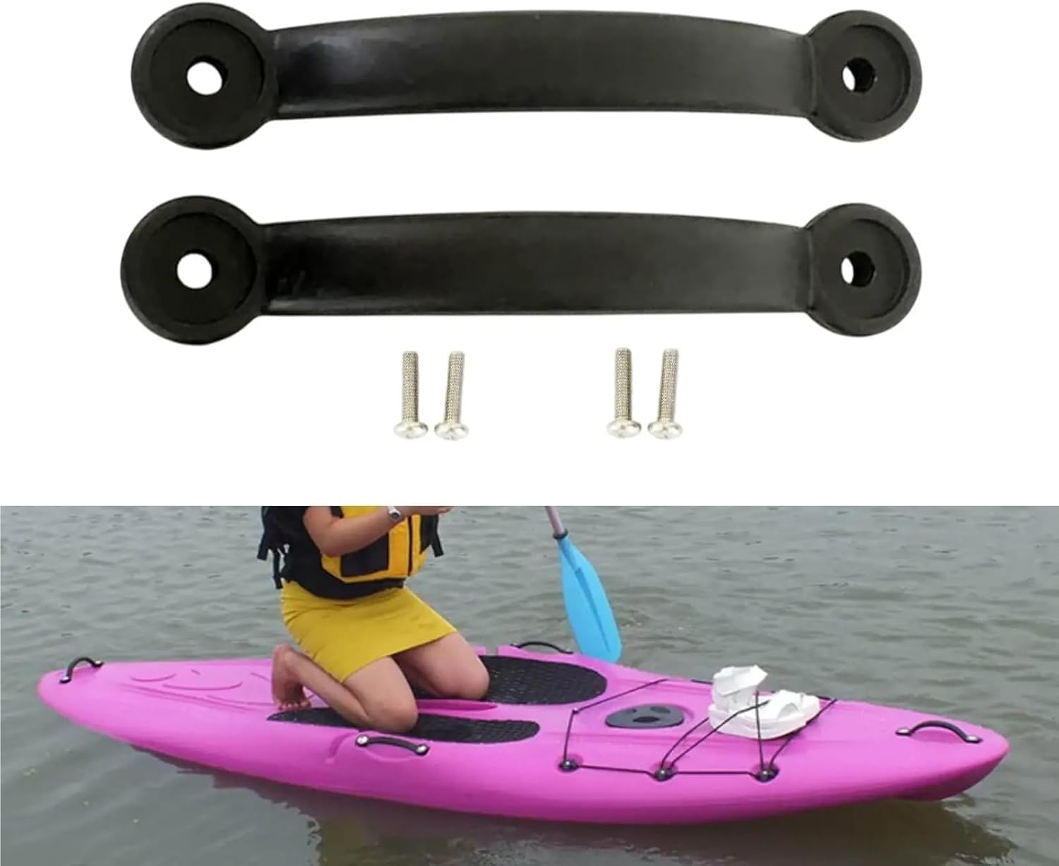 Kayak Handles 10Pcs Outdoor Sport Canoe Handle Side Mount Carry Handles for Suitcase Kayaks for Portable Boats