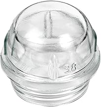 Mirtux - Copertura/Coperchio in vetro per lampadina forno Gorenje (Verificare la compatibilità nella descrizione), Codice originale: 639157
