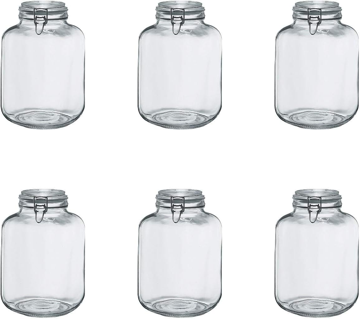 Global Amici Borgonovo Hermetic Jar - Set of 6
