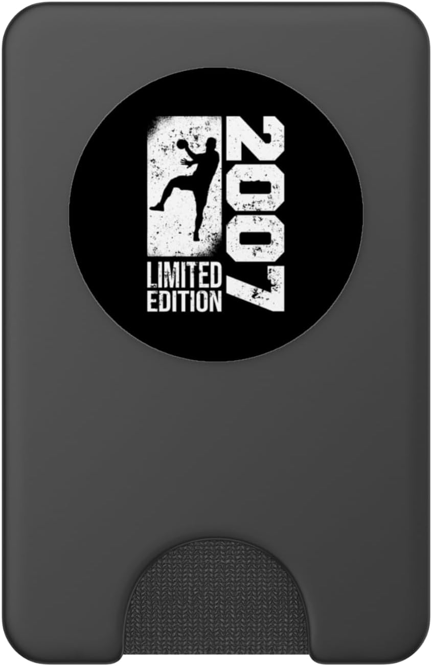 Handballers Handball Game 2007 Birthday Handball PopSockets PopWallet for MagSafe