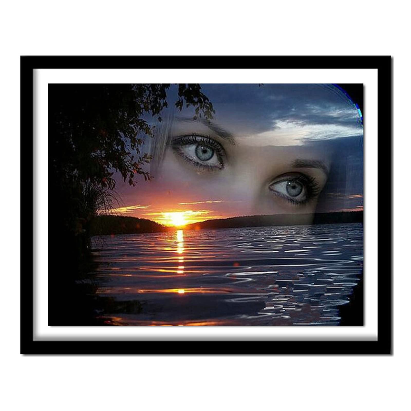 Kit Diamond Painting Phare 5D 50x70cm - Toile Adhésive, Diamants Strass, Outils Complets, Activité Relaxante Adulte/Enfant