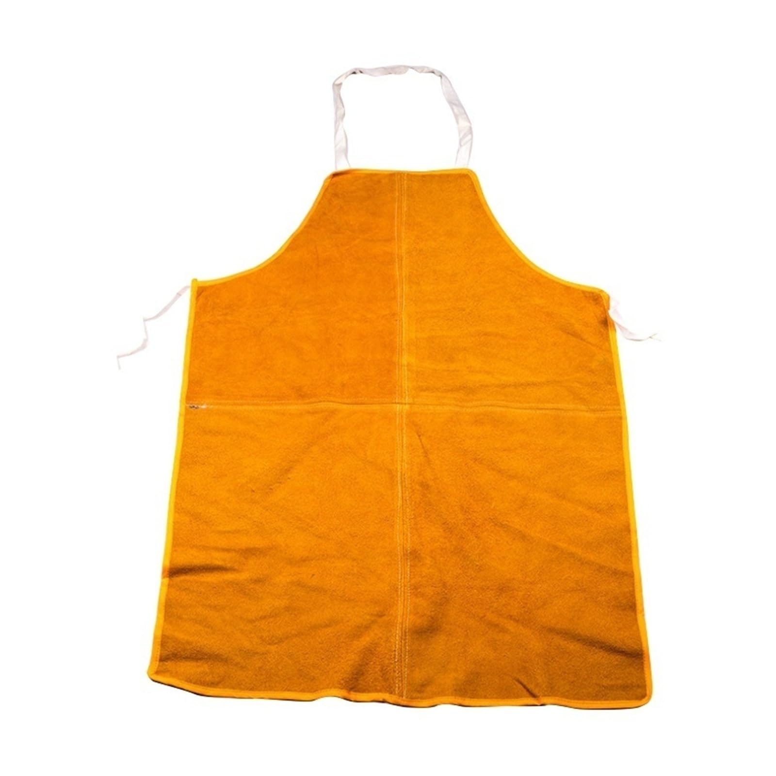 LNHHG Welding Clothes, Washable Heat Insulation Cowhide Leather Welding Apron Soldering Protective Clothing Blacksmith(60X90cm)