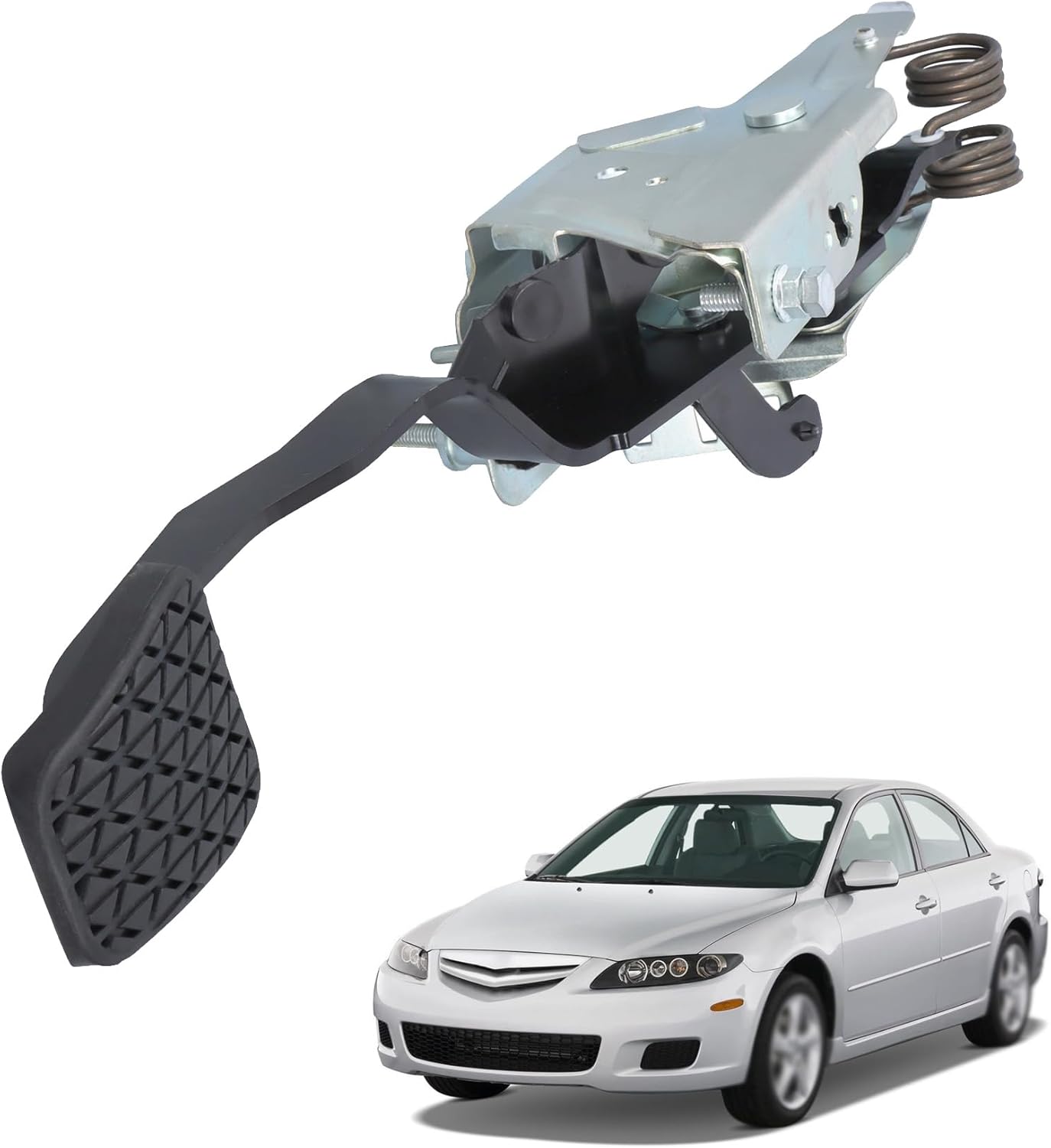 munirater Manual Transmission Clutch Pedal Foot Pad Replacement for 6 2003-2008 3.0L 2.3L