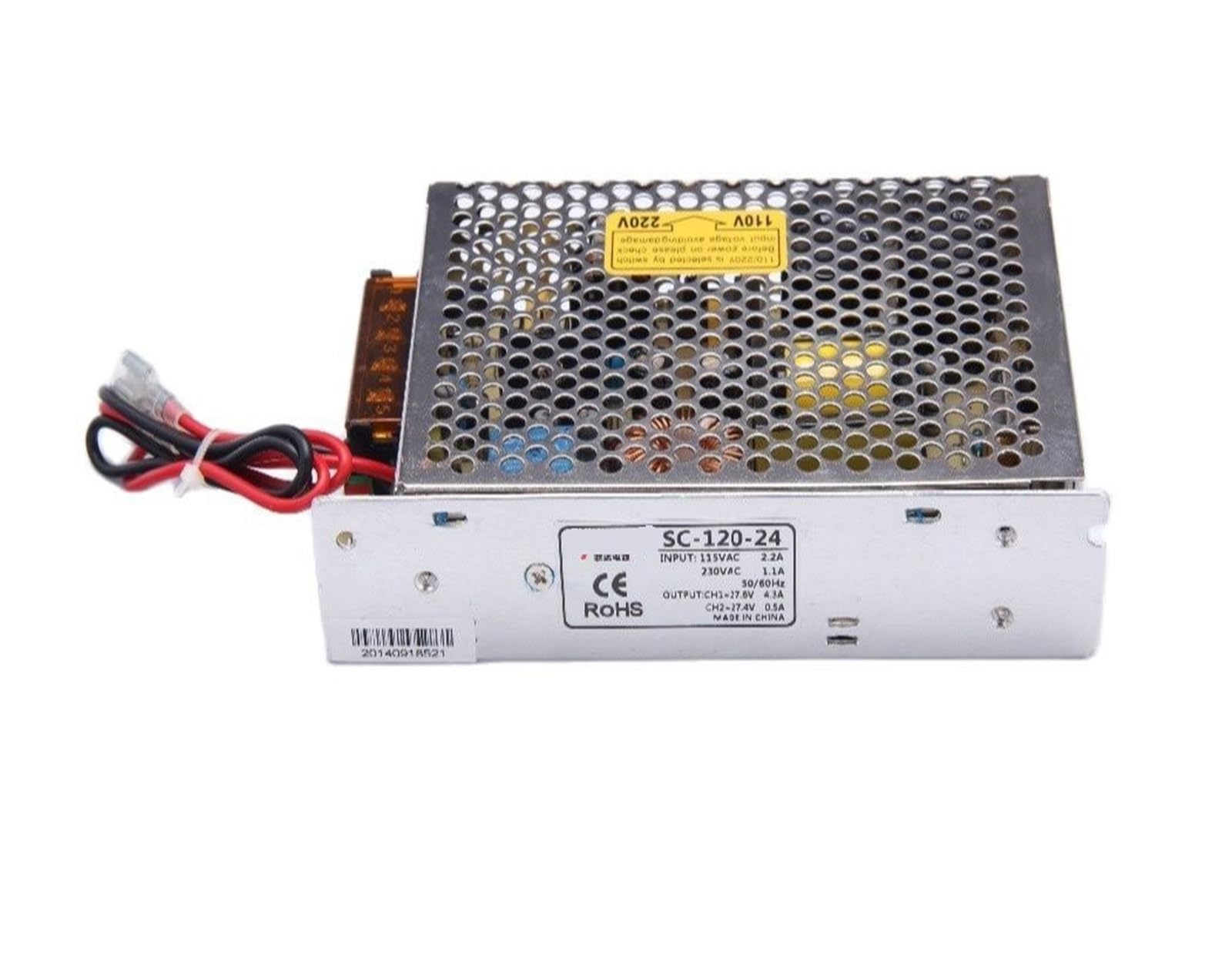 BFSYDLUJ Switching power supply 120w 12v 10A 110/220v to dc 12v, 24 13.8V SC-120-12/24(12V)