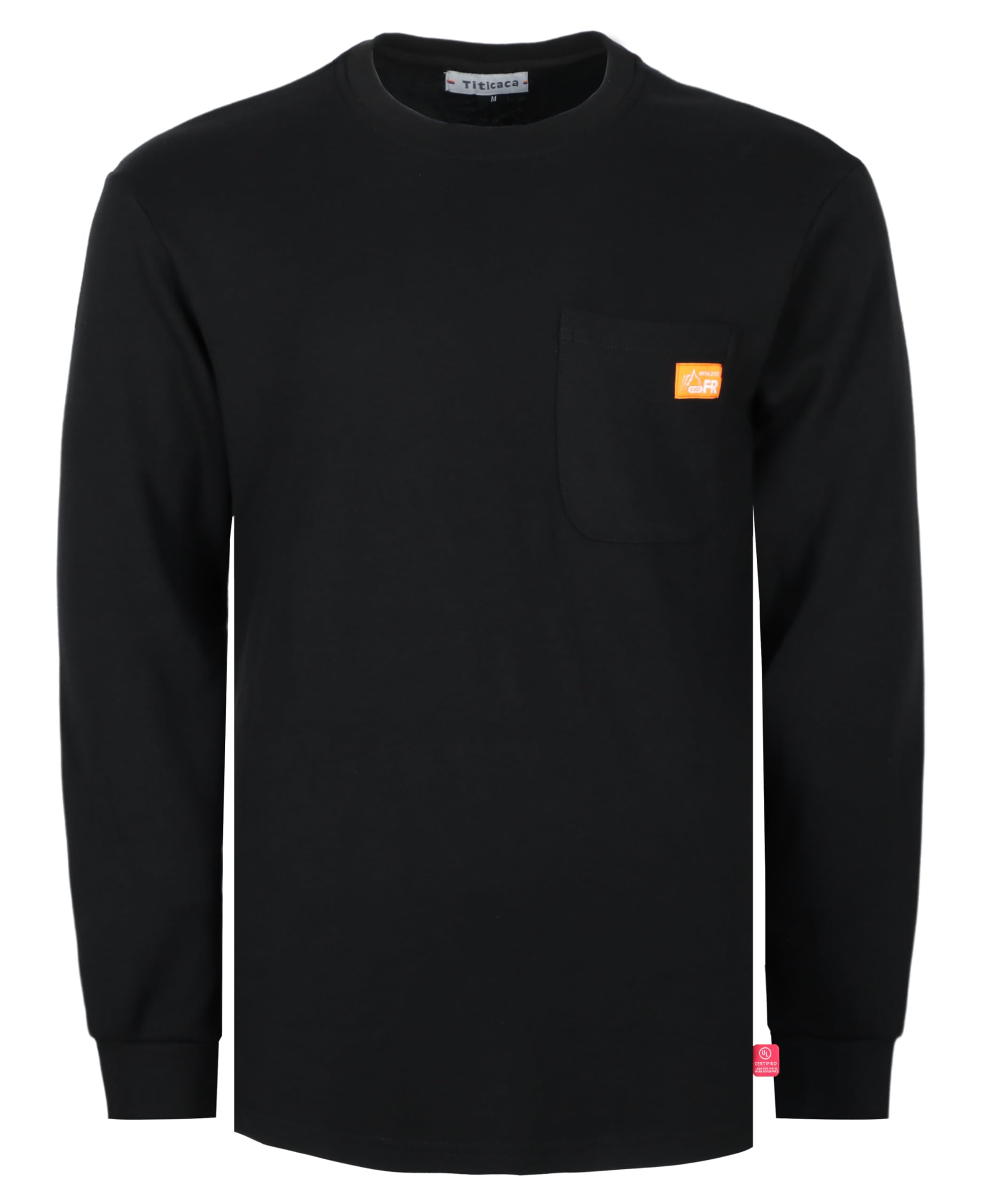 Titicaca FR Shirts Flame Resistant T Shirts 100% Cotton Men's Pre-Washed Fire Retardant T-Shirts