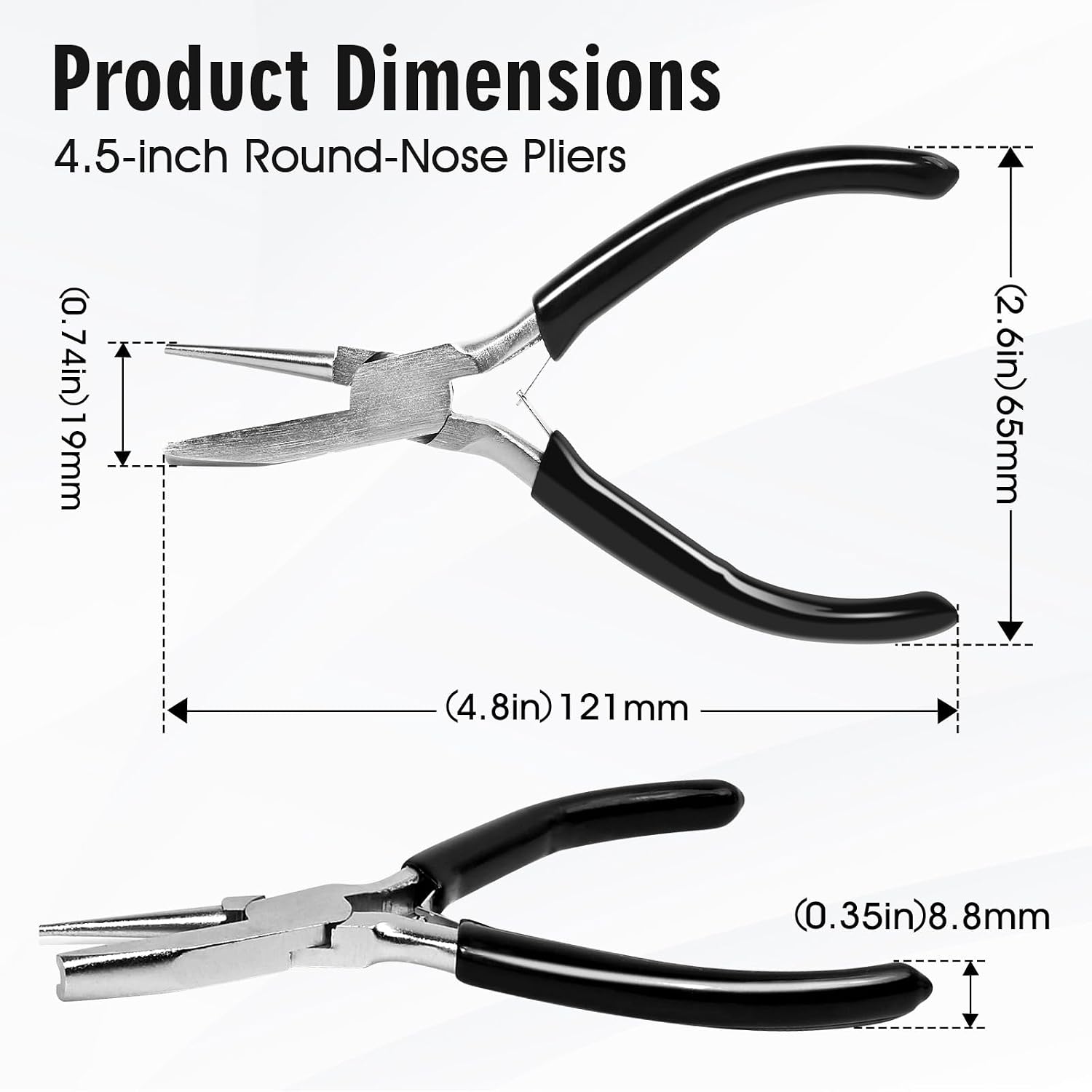 Wire Looping Pliers Jewelry Making Tools,Concave – Wire Bending Plier