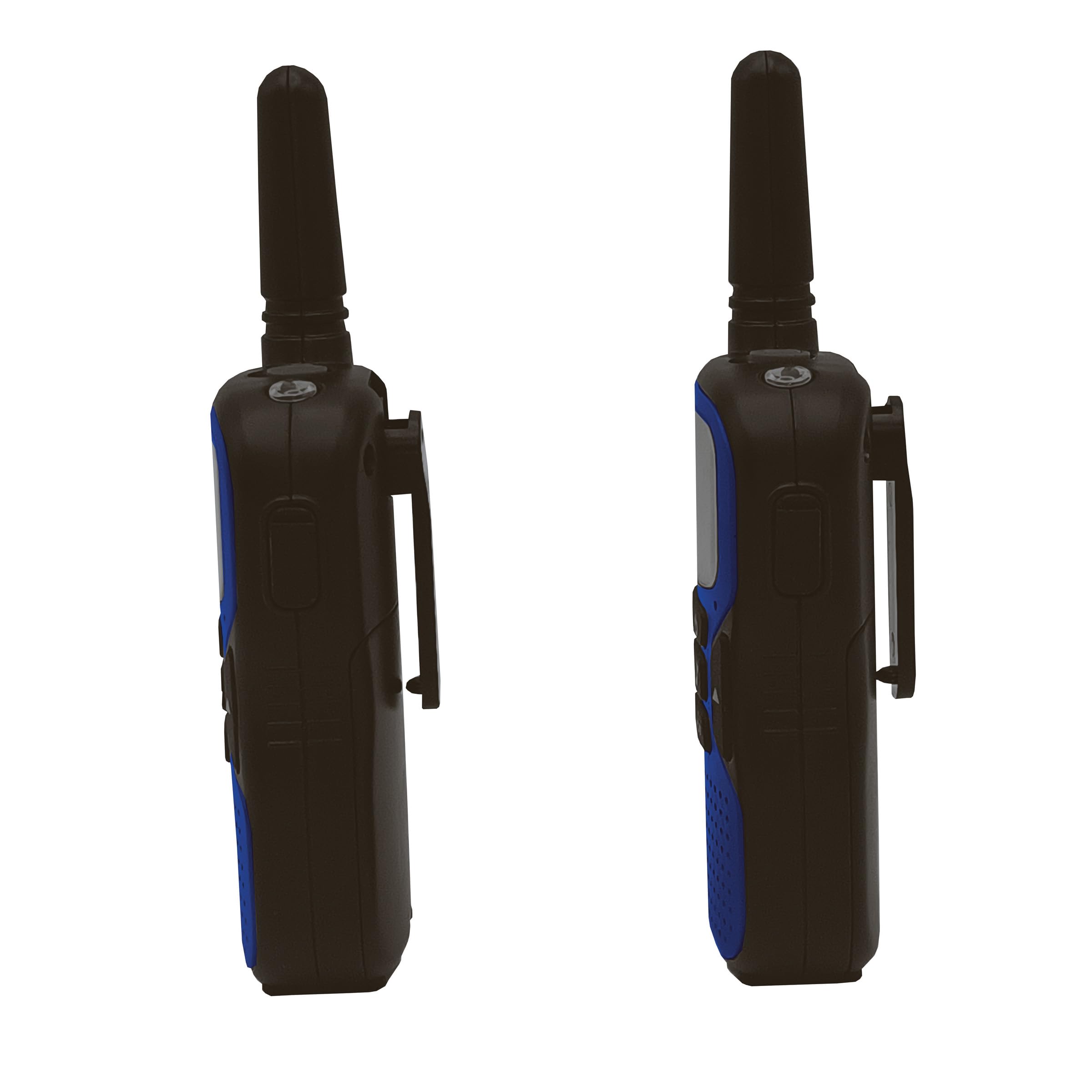Lexibook, Walkie-Talkie Fino a 5 km, Blu Nero, TW60LXB