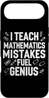 I Teach Mathematics Mistakes Fuel Genius Funny Case for iPhone Air