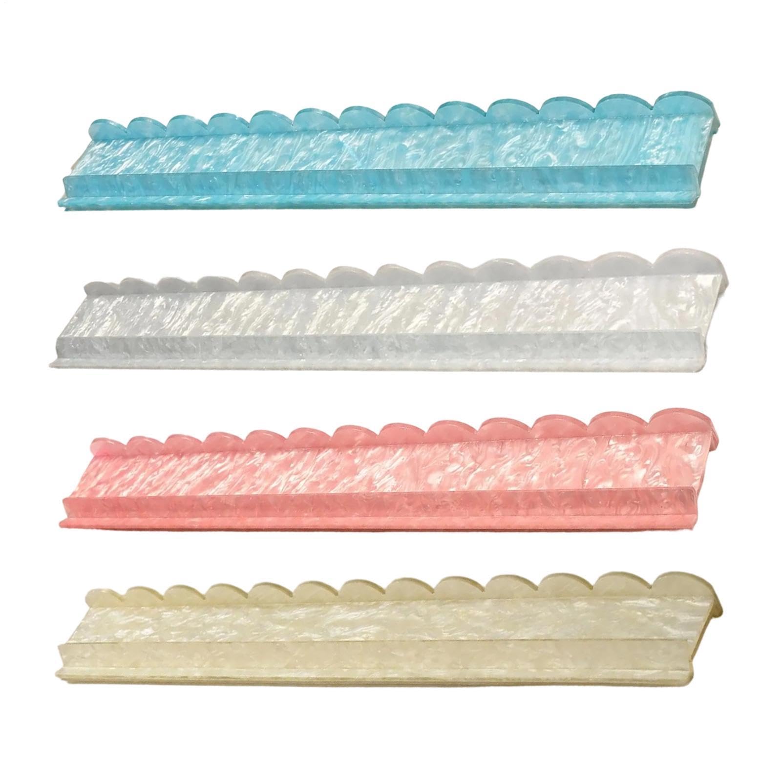 Support en acrylique antidérapant avec poussoirs pour Mahjong - 8