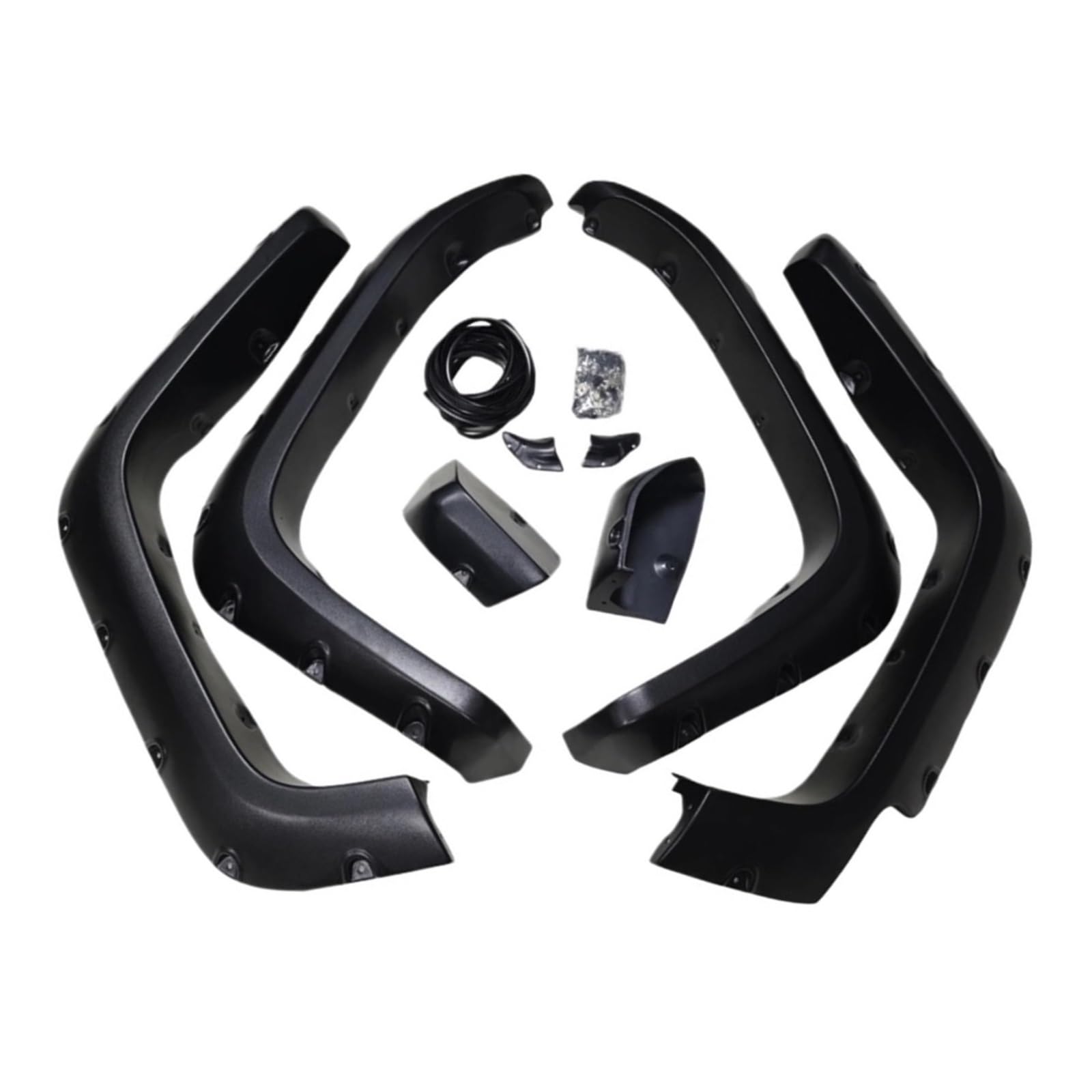 Wheel Fender Lining For Toyota FJ For Cruiser 2007-2017 Mudguards Wheel Arches ABS Black Off Road 4x4 Accessories Fender Flares IENQBVL