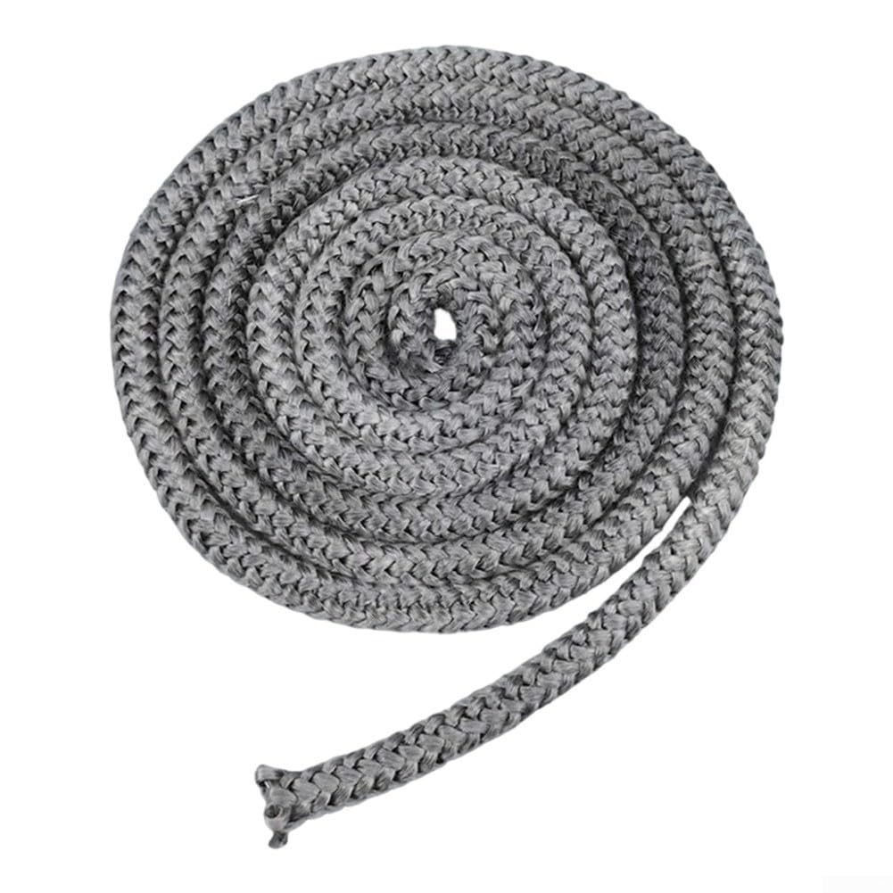 Corda resistente al calore, Corda in fibra di vetro resistente al calore 20mm*(2-2,5) m Caldaia Camino industriale Guarnizione Stufa a legna(20mm*2m)