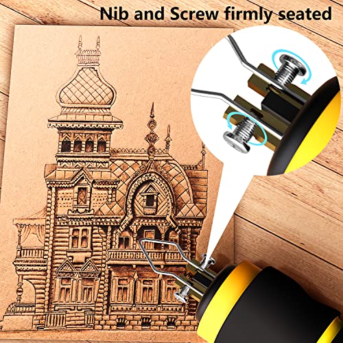 Wood Burning Kit, 60W Wood Burning Tool Pyrography Kit, Wood Burning Pen With 24 Wood Burning Cord Tip Tips Including Ball Tip,Gifts For Teen Girls 14-16 Boys 12-14 Art Teenage Girls 12 Year Old Boys. #TOP4