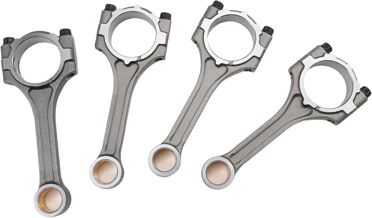 4PCS Connecting Rods kit 235102B700 Fits for 13-21 VELOSTER,for 18-20 KONA,for 15-20 SONATA,for 14-21 KIA FORTE 5 TURBO,for 16-19 KIA OPTIMA,1.6L TURBO Replace OE 23510-2B700,23510 2B700