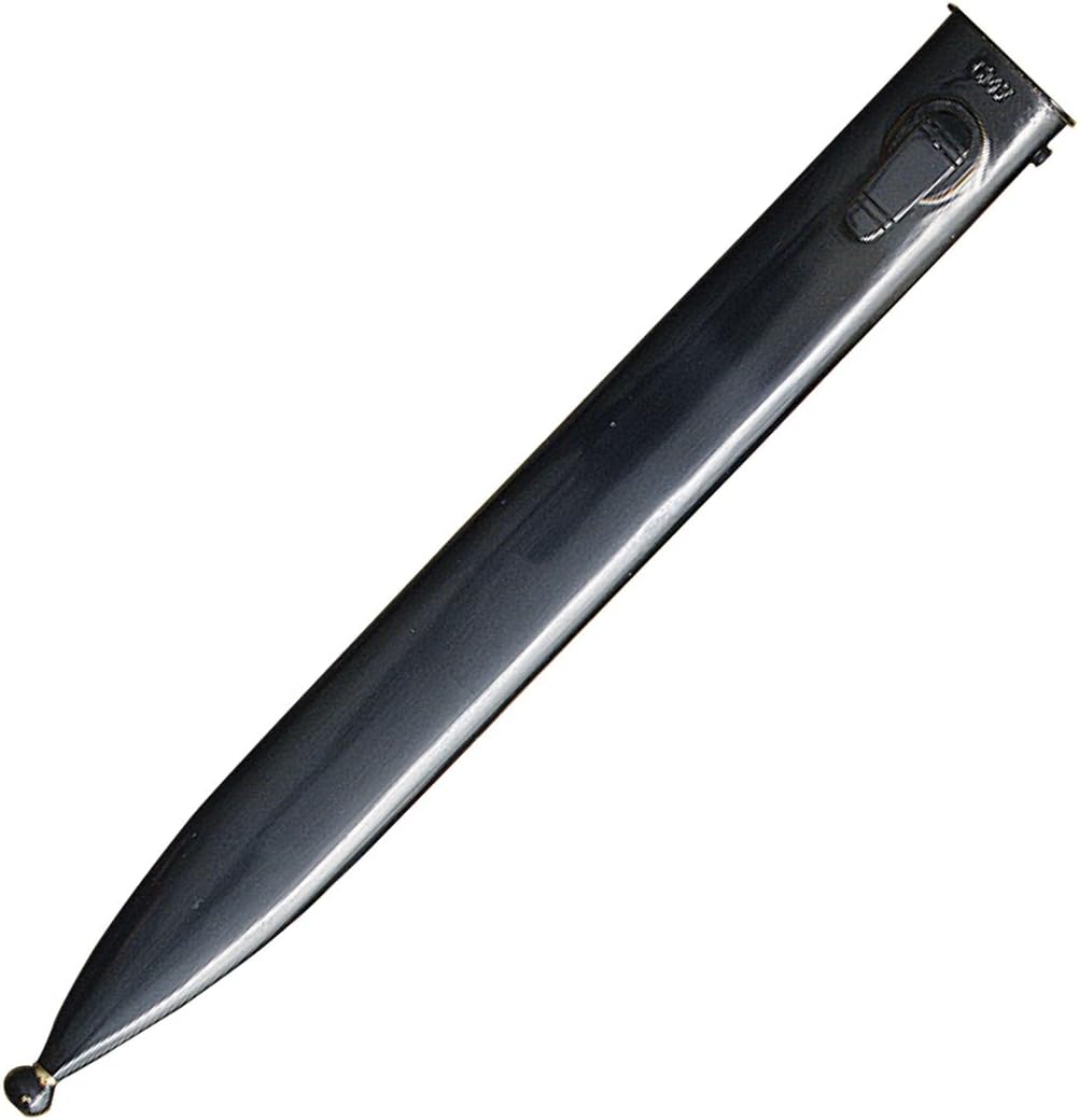 WWII German K-98 Mauser Bayonet Blued-Steel Scabbard