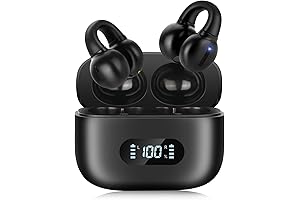 Biuble Wireless Ear Clip Bone Conduction Headphones - The Ultimate Fusion of Sport and Sound