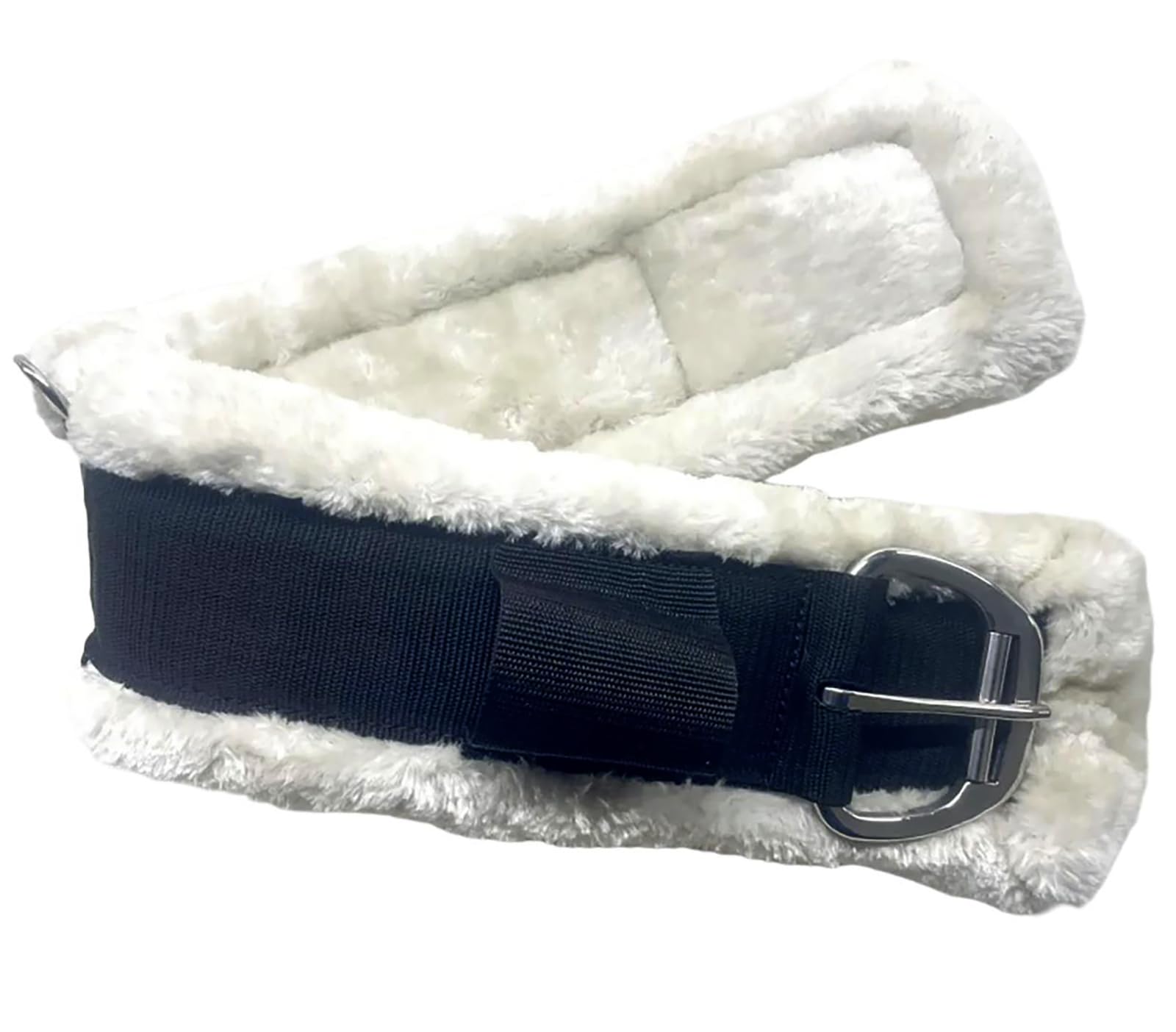 Correa de forro polar para caballos, transpirable, resistente, accesorio para entrenamiento de caballos