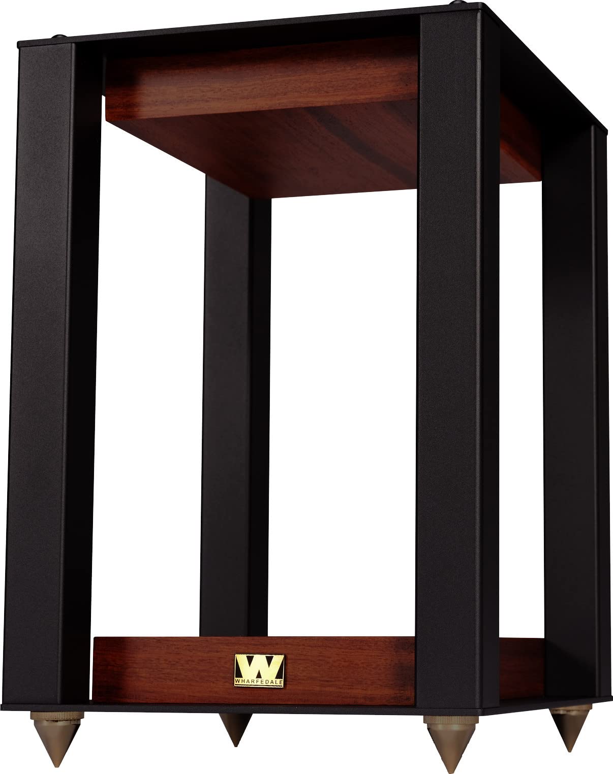Wharfedale Linton - Soporte para altavoces (2 unidades), color caoba