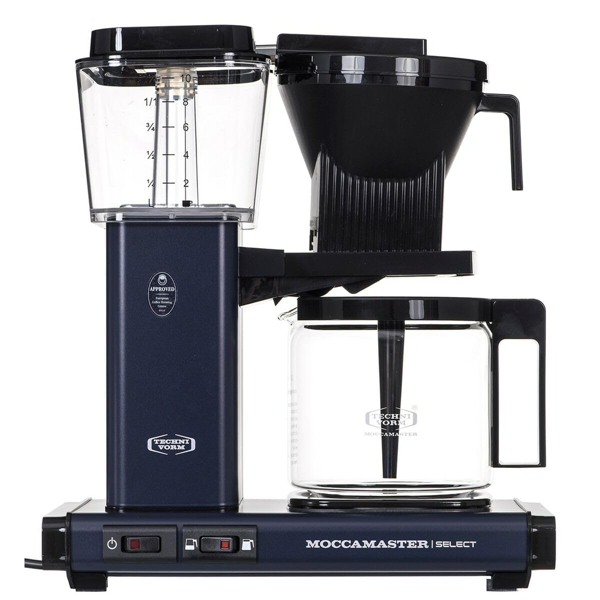 CD Blue Overflow Coffee Maker KBG 741 Select-Midnight