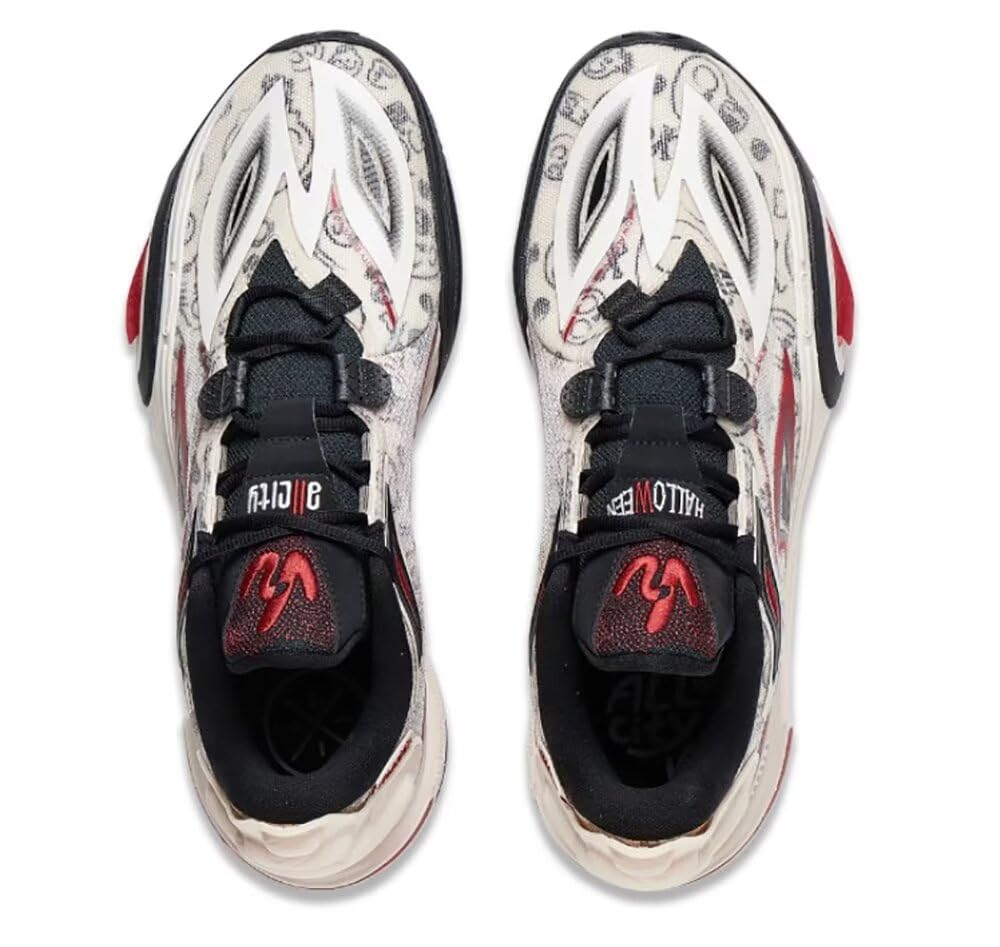 Li-Ning Hombres Profesionales Zapatos de Baloncesto Reflejo de Alto Rebote Antideslizantes Calzado de Basquetbol para Hombre Wade ALLCITY 12 Series