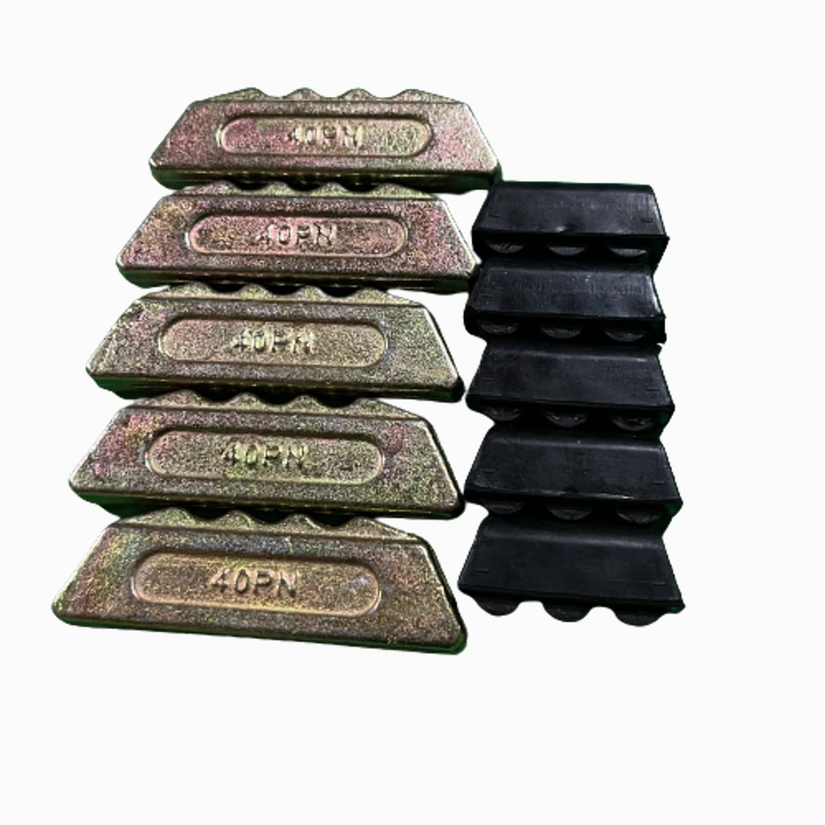 5 Pcs 40S Pins 40PN and Locks 40LK Fits for 40S Style Teeth Standard Bucket