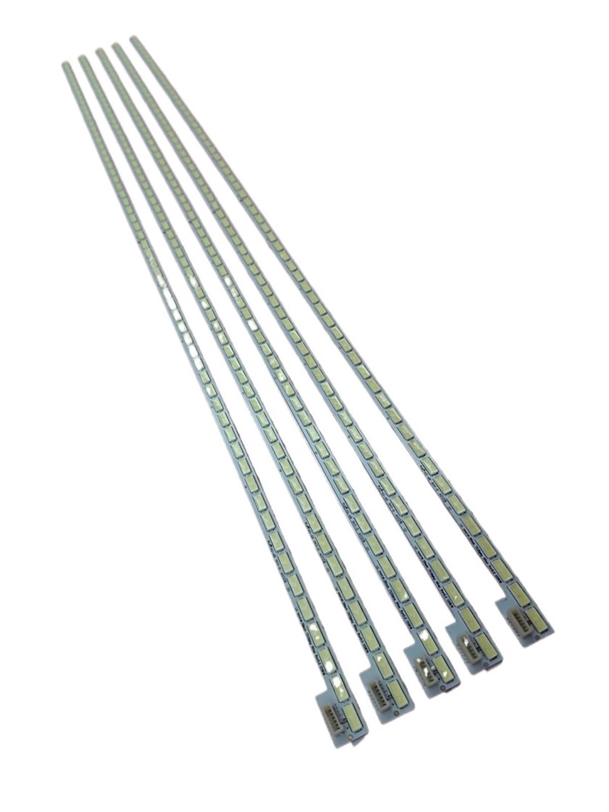 5 Pz/Lotto 60LED 487mm Barra di Retroilluminazione A LED Compatibile for TV TV 39 Pollici 7030PKG 60ea T390HVN01.0 73.39T03.003-0-JS1