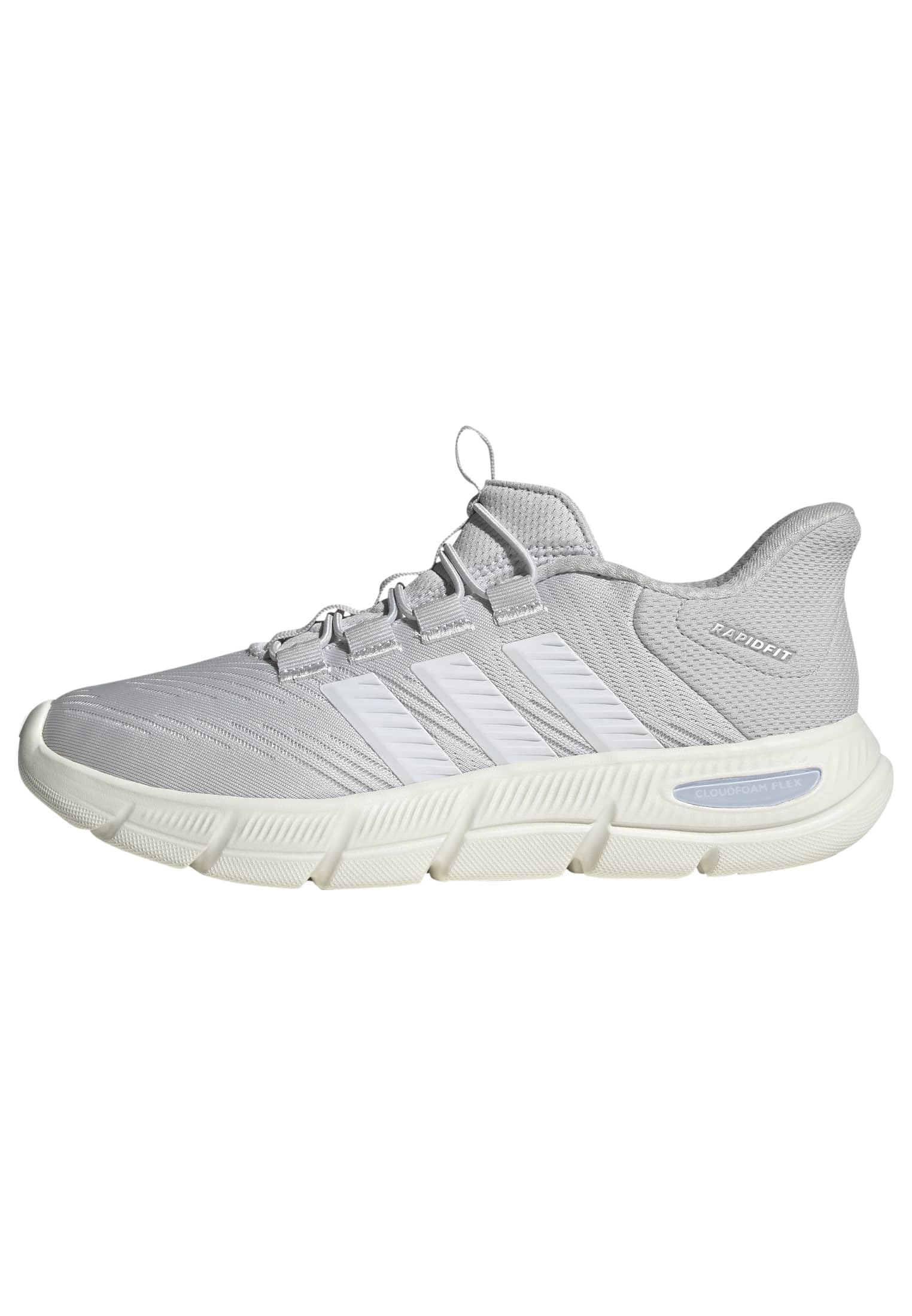 Adidas ONE09 Women's Comfort Flex Rapidfit Sneakers 23.5 cm Dash Grey/Footwear White/Light Grey Heather Solid Grey (HP7003)