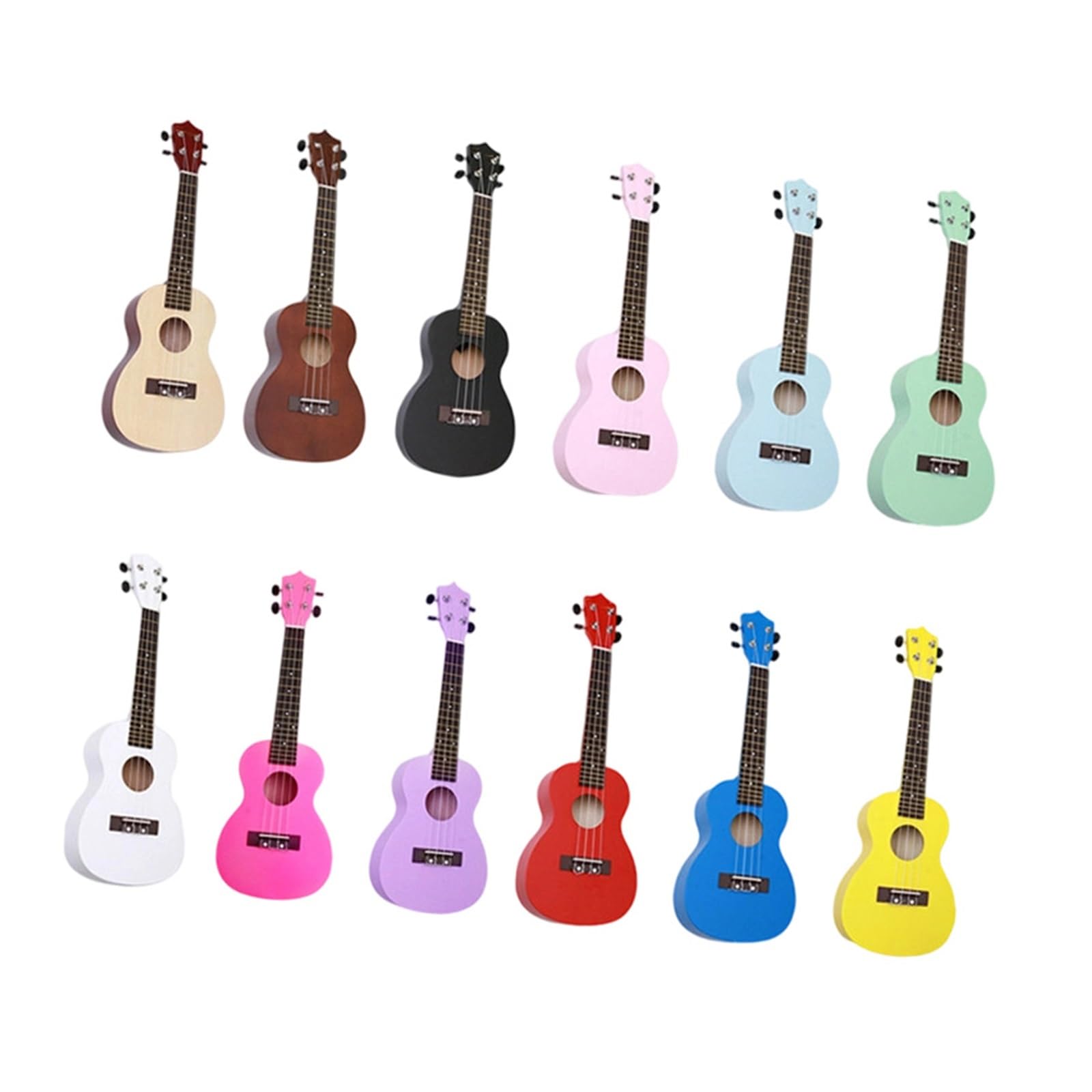 Strumento A Corda Per Pratica Di Ukulele Professionale Per Principianti, Piccola Chitarra Da 21 Pollici O 23 Ukulele