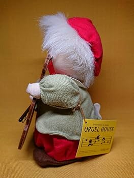 【新品正規品】セキグチオルゴール館✨️テディベア首振りオルゴール ビンテージ Bear/ベア/クマ・Plush・レトロぬいぐるみ・オルゴール付き・高